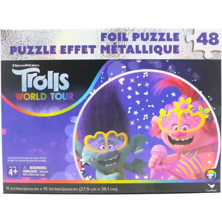 DREAMYORKS - Rompecabezas con efecto metalizado de 48 piezas - Fabricado con materiales de alta calidad, este producto está diseñado para durar -  Actividad perfecta para que toda la familia disfrute en casa - Recomendado para mayores de 4 años - 1
