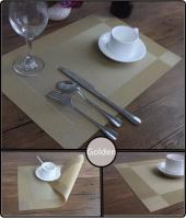4Pcs Tapete De Comedor Moderno Ecológico Resistente Al Deslizamiento Para Mesa De Almuerzo Funda Para Vaso Tapete De Manta De Tela Para Decoración De Mesa - details 17