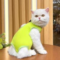 Traje De Salto Transpirable Para Gato Traje De Vestido Para Perro Bebé Traje De Recuperación Antilenguazos Después De La Esterilización Del Gato - details 8