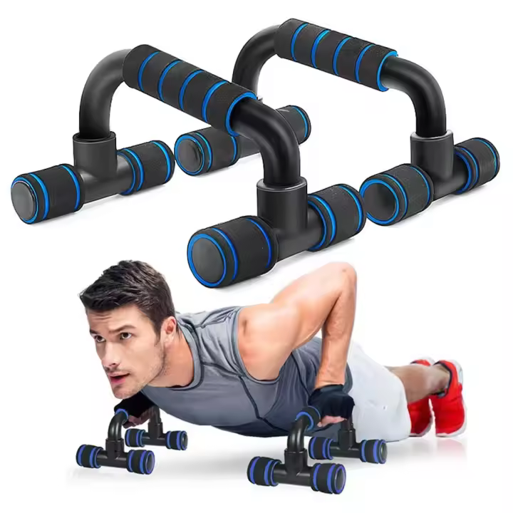 Barra De Empuje Para Ejercicio De Fitness Soporte De Entrenamiento De Musculación Para Pecho Y Abdominales En Casa Material De Espuma - 1