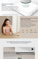 Termómetro Inteligente Bluetooth XIAOMI Mijia Con Pantalla LCD Grande Y Higrómetro Digital Para Mijia APP Medidor De Temperatura Y Humedad - details 3