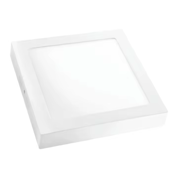 Downlight LED Samsung Superficie Cuadrado Blanco 18W Fría Matel - 1