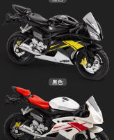 Moto De Escala 1:18 Yamaha R6 En Aleación Juguetes De Coche De Carreras Para Niños Regalo Para Niños Modelo De Motocicleta Deportiva Colección - details 3
