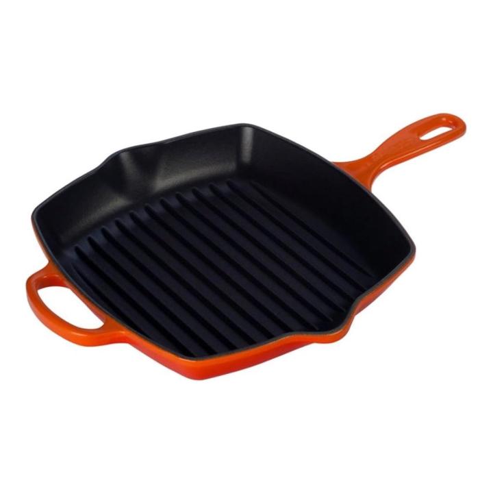 Le Creuset Parrilla Volcanico  Skillet Cuadrada -  26 cm - Le Creuset