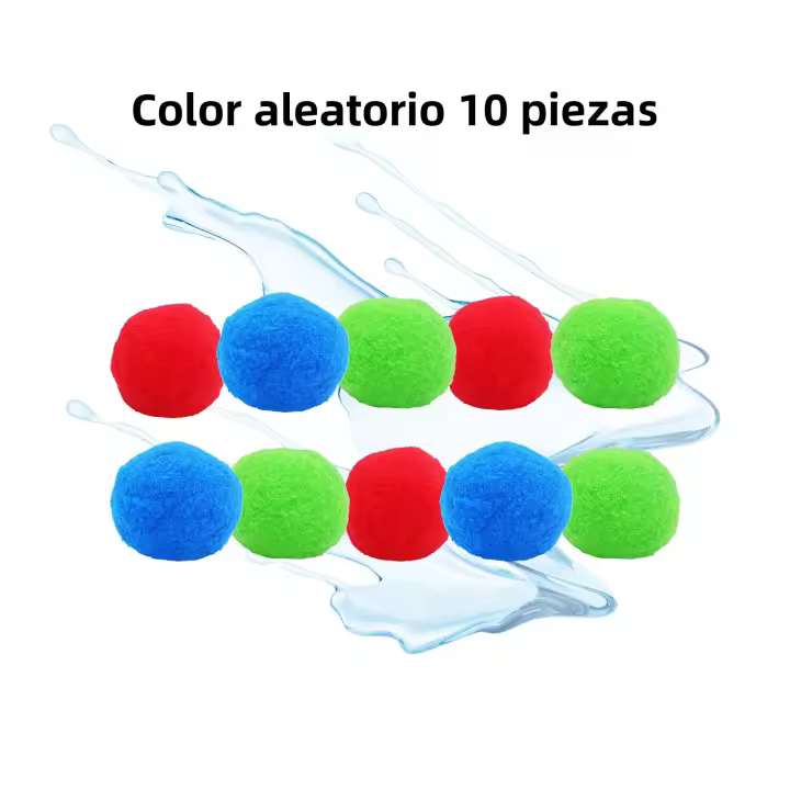 Juguetes Acuáticos Para Niños Piscina De Playa Entretenimiento Para Fiestas Bolas De Agua Algodón De Agua Batallas De Agua - 1