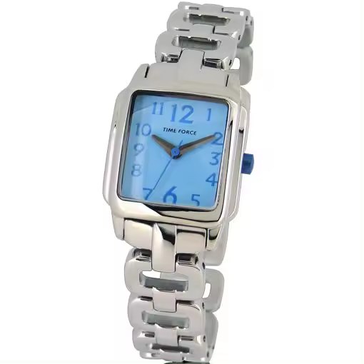 RELOJ TIME FORCE Reloj De Pulsera Time Force Analógico Para Chica Color Azul Correa Acero Inoxidable - 1