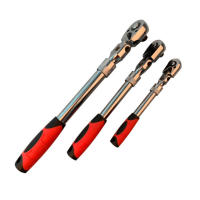 Llave De Escalera Telescopio 72 Dientes 1/4 1/2 3/8 Con Cuerda De Suelo 90 Grados Automática De Libro De Acción Conjunto De Llaves De Cráter Multifuncional Antideslizante - details 5
