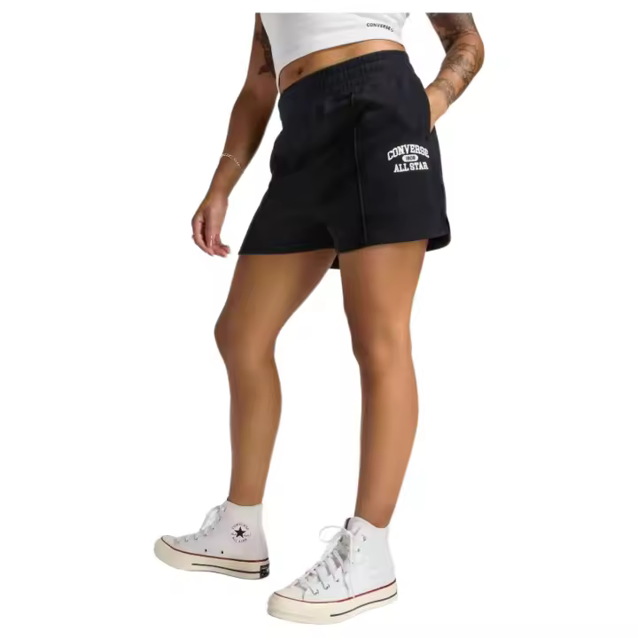 Pantalones marca Converse modelo 10026776-A01 para mujer en color negro - 1