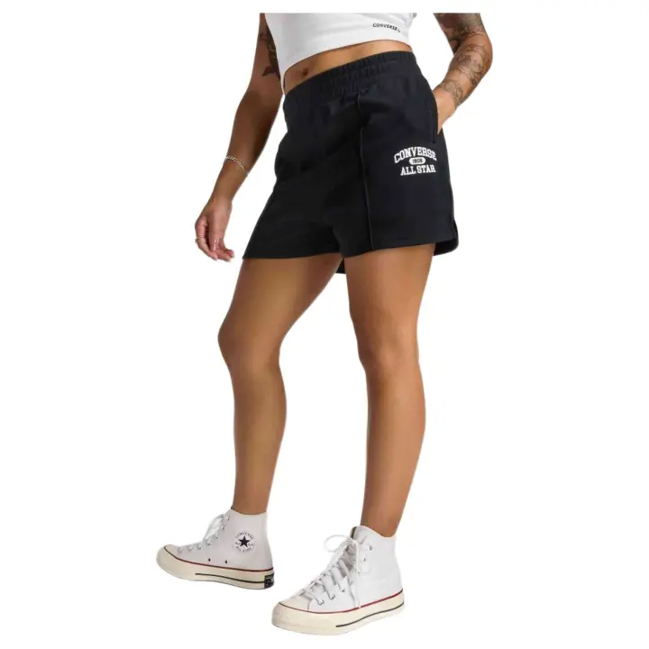 Textil Sportswear marca Converse modelo 10026776-A01 para mujer en color negro - 1