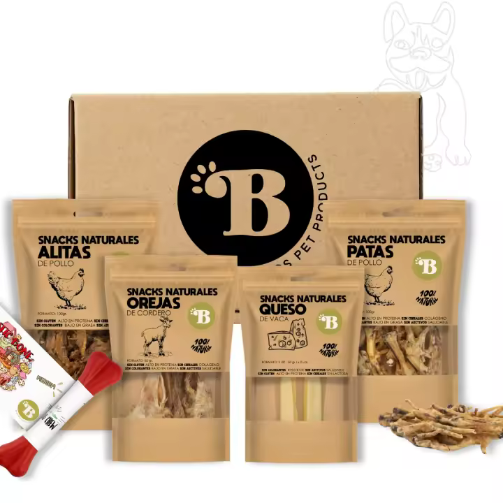 Bimordiscos Pet Products Caja Ahorro para Perros Pequeños - Pack de Snacks Naturales para Perros Pequeños - 1