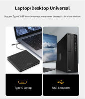 Lector Y Grabador Externo De DVD RW CD Para Laptop PC USB3.0 C Slim Portátil Compatible Con DVD RW Formato De Medio Óptico - details 3