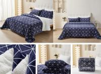 Edredón nórdico con Borreguito Ultra Suave y cálido Set de Cama con Funda de Almohada (180x240CM +1 Funda)(220x240CM +2 Funda)(240x260CM +2 Funda) - details 1