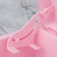 Caja De Desinfección Para Uñas 1pcs Herramienta De Uñas Plástica Blanca Estéril Para Aparatos De Acero Metal Tijeras Y Pinzas - details 14