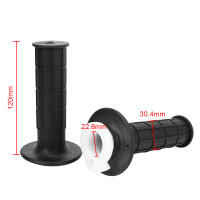 Accesorios Para Motocicleta Manillar Universal 7/8" 22mm Con 1 Par De Manoplas Y Cable Throttle Acelerador De Aluminio Y Goma - details 9