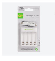 GP ReCyko Cargador de pilas GP (USB) B421 4-espacios NiMH con 4 x AA 2,100mAh - details 1