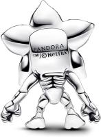PANDORA Stranger Things 793562C01 - Colgante móvil de Plata de Lei con circonitas, compatible con plumas Moments, Rot, Plata de Lei, Circonita cúbica - details 0