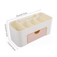 Caja De Almacenamiento Para Maquillaje Grande Organizador De Joyería Y Pinturas Para Uñas En La Mesa Contenedor De Maquillaje - details 14