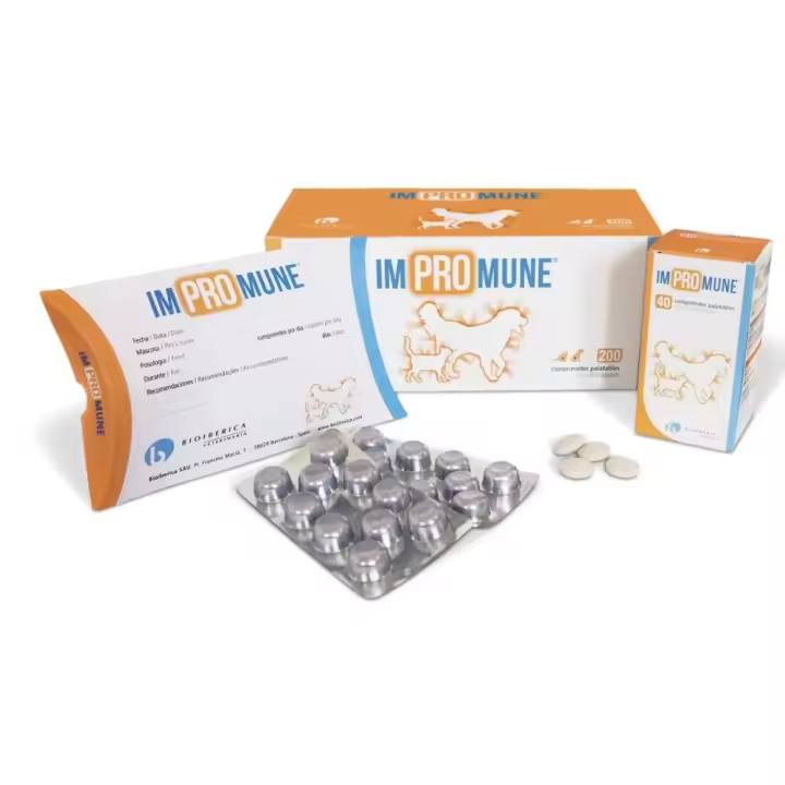 BIOIBERICA - Impromune - Refuerzo Inmunológico para Perros y Gatos - 1