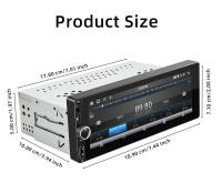 Radio con GPS para coche, reproductor Multimedia con Android, IPS, 6,9 pulgadas, 1DIN, Carplay, vídeo, MP5, Mirror Link, Bluetooth, estéreo, carga USB - details 18