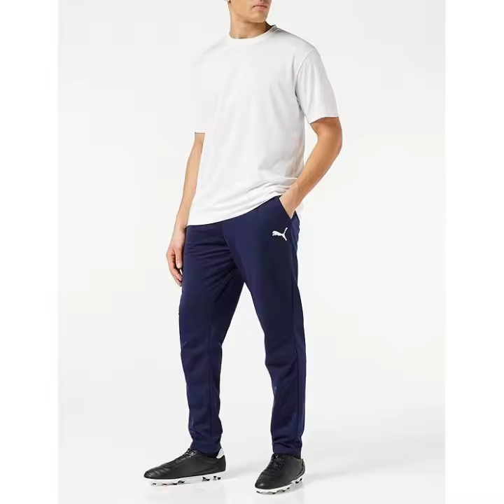 Puma LIGA Training Pant Core - Pantalón Entrenamiento Futbol - Azul - Talla M -  Puma Black-Puma White - Pantalones de Jogging - 1