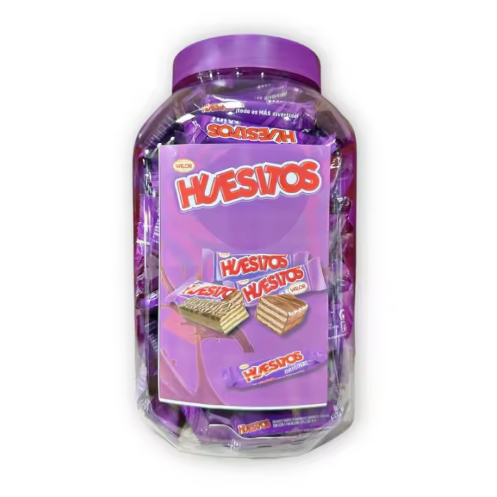 Tarro Huesitos Mini 80 Unidades - Marca Valor - 1