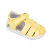 Sandalias respetuosas y barefoot de Garvalín en color azul y amarillo mod. 252326 - details 0