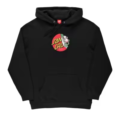 Sudadera capucha Santa Cruz Beware Dot Front Hood Black SCA-HDY-6004 - 1