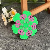 Molde De Corte De Metal Con Diseño De Flores Para Scrapbooking Álbumes De Fotos Tarjetas Y Decoración De Papel Compatible Con Carbono Acero - details 15
