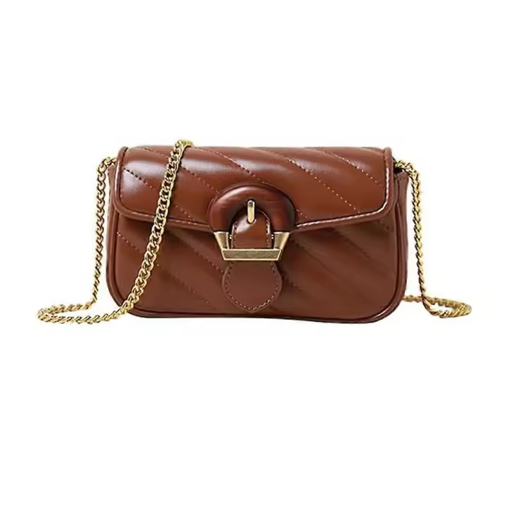 Women's Shoulder Handbags White Crossbody Purse PU Leather Crossbody Bags for Women Quilted Crossbody Bag - 1
