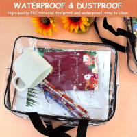 Bolsas De Almacenamiento Para Juguetes Y Bloques De Construcción Transparente PVC Impermeable Organizador Portátil Con Cierre De Cremallera Para Juegos De Mesa Y Rompecabezas - details 5