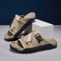 Zapatillas De Verano Ajustables Para Hombre Antideslizantes Cómodas Tallas 39-45 Color Negro Caqui Verde Uso Exterior - details 4