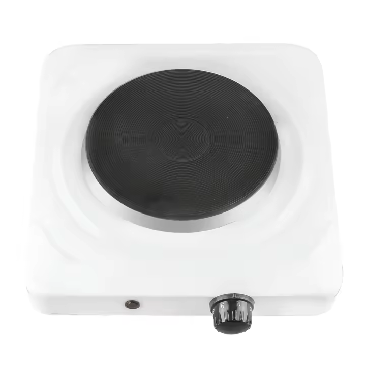 PLACA ELÉTRICA BRANCA 1 QUEIMADOR 1000W KÜKEN - 1