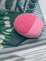 Limpieza Facial Eléctrica Con Masajeador De Silicona Herramienta De Cuidado De Piel Máquina De Belleza Vibration Limpieza De Poros Con Batería Propia - details 6