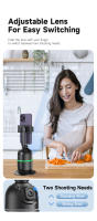 Soporte De Teléfono Con Seguimiento Facial Automático TOKQI-P03 Gimbal Inteligente 360° Rotación Para Smartphone Y Cámara De Acción Ideal Para Vlogs - details 12
