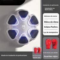 Equipo De Entrenamiento De Boxeo Con Obra De Música Bluetooth Inteligente Para Niños Y Adultos Máquina De Boxeo Para Ejercicio De Fitness En La Pared - details 15