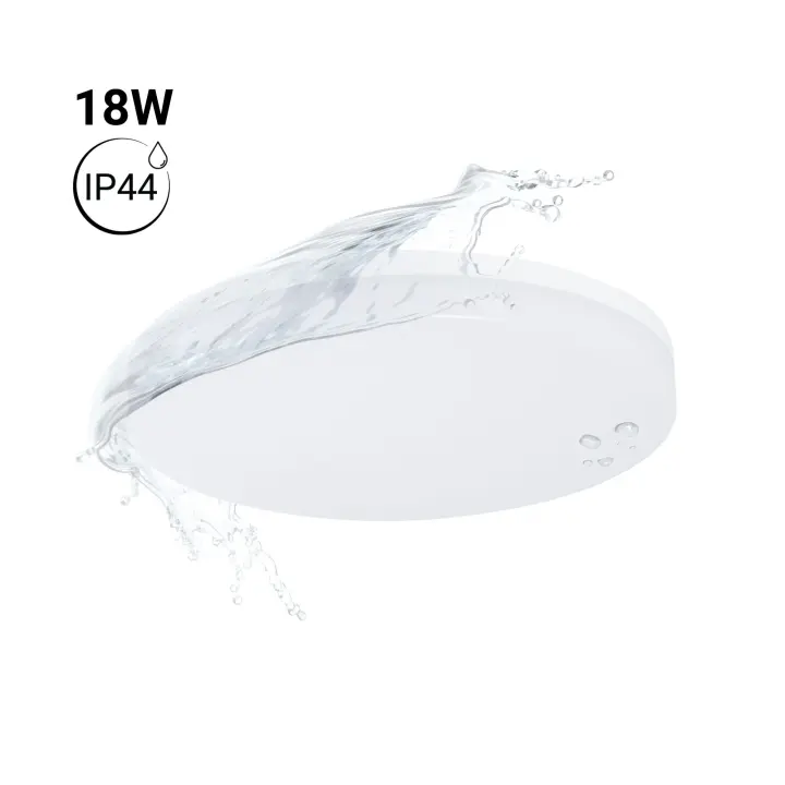 Barcelona LED Plafón LED techo 18W - IP44 - Ø26 cm - 1