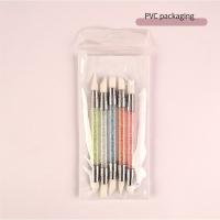 Set De 5 Brochas De Uñas Con Doble Cabeza Y Diseño De Flor De Silicona Herramienta De Escultura Y Embossing Para Arte De Uñas - details 8