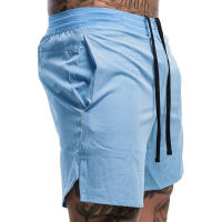 Shorts De Fitness Para Hombre Transpirables Y Secado Rápido Para Gimnasio Y Playa Estilo Casual De Verano Con Bolsillos - details 4