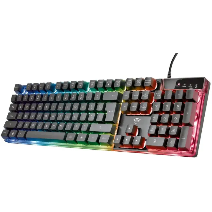 Trust GXT 835 Azor - Teclado Gaming Retroiluminado Español - 1