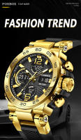 Reloj De Pulsera LIGE Para Hombre Resistente Al Agua Con Pantalla Dual LED Y Luminosidad Deportivo De Outdoor Y Business Cronógrafo Cuarzo De Moda - details 0