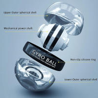 1PCS Bola De Giro Para Entrenamiento De Muñeca Y Antebrazo Estrenizador De Agarre Para Músculos Herramienta De Fitness - details 4