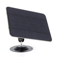 Panel Solar Monocrystallino 3W 5V Cargador De Energía Portátil Montaje En Pared IPX6 Para Cámara De Seguridad Exterior Inalámbrica - details 9