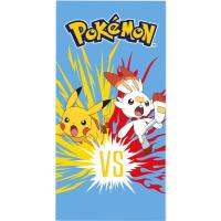 Toalla Pokémon Pikachu vs Scorbunny 70x140 cm – Toalla de playa y piscina para niños, oficial, suave, ligera y secado rápido, verano - details 0