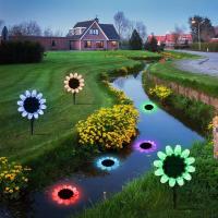 Luz Solar De Flor Para Piscina LED Cinturón De Agua Cambio De Color Impermeable Para Fuente Jardín Y Pradera Luz Subacuática - details 5