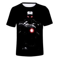 Camiseta Disney Iron Man 3D Cartoon Anime Streetwear Casual Oversized Para Hombres Mujeres Niños Chicos Y Niñas - details 9