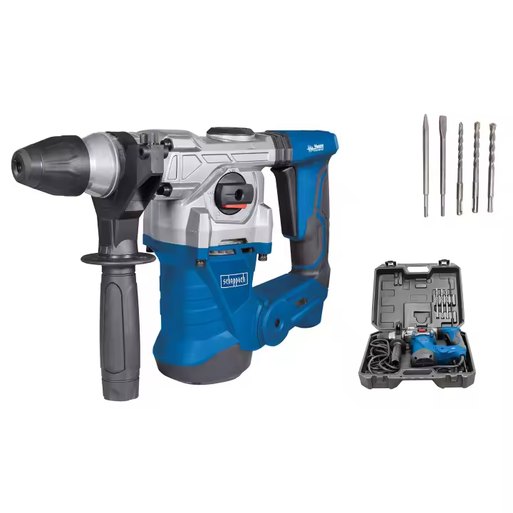 Scheppach młot udarowy dh1300plus 1250w 5j - 1