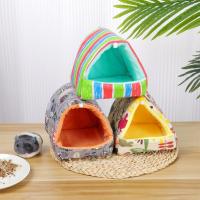 Cama De Animal Pequeño Para Hamster Y Erizo Diseños De 12 Mini Hogar Colgante De Algodón Grueso Y Cálido Para Mascotas Pequeñas - details 5
