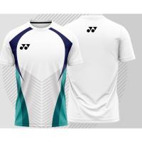 Camiseta Deportiva De Moda Para Hombres Talla Grande Casual Con Estampado 3D Manga Corta Para Badminton Y Correr - details 3