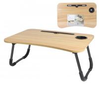 Mesita Multiuso Plegable de Madera – Escritorio Portátil para Cama o Sofá con Patas Plegables - details 0
