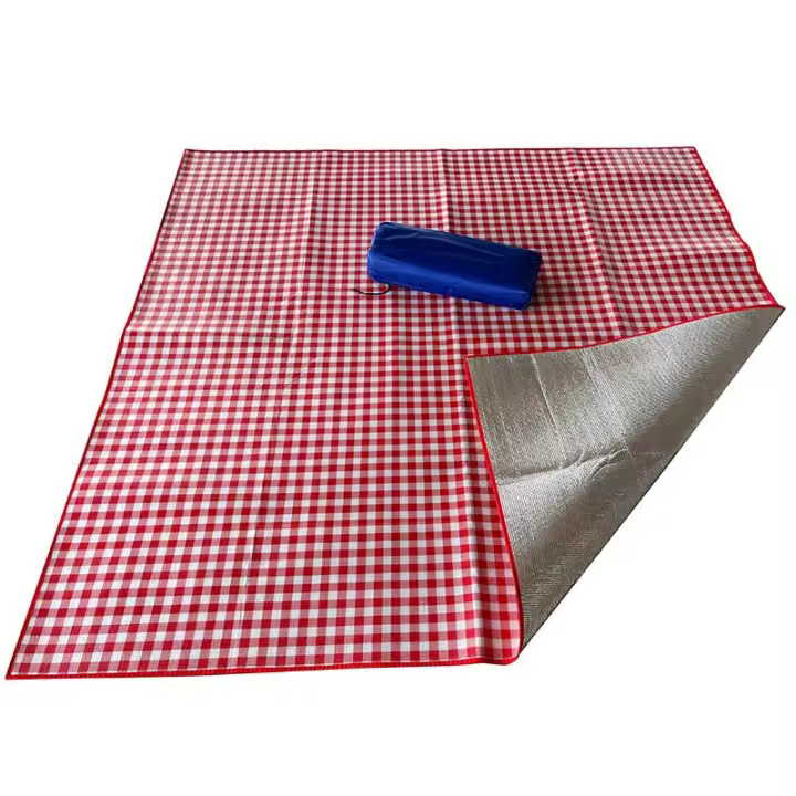 Manta de picnic extensible para Exterior, impermeable y antiarena - Accesorios de picnics, para Playa Aecuado, césped y camping al Aire Libre. - 1